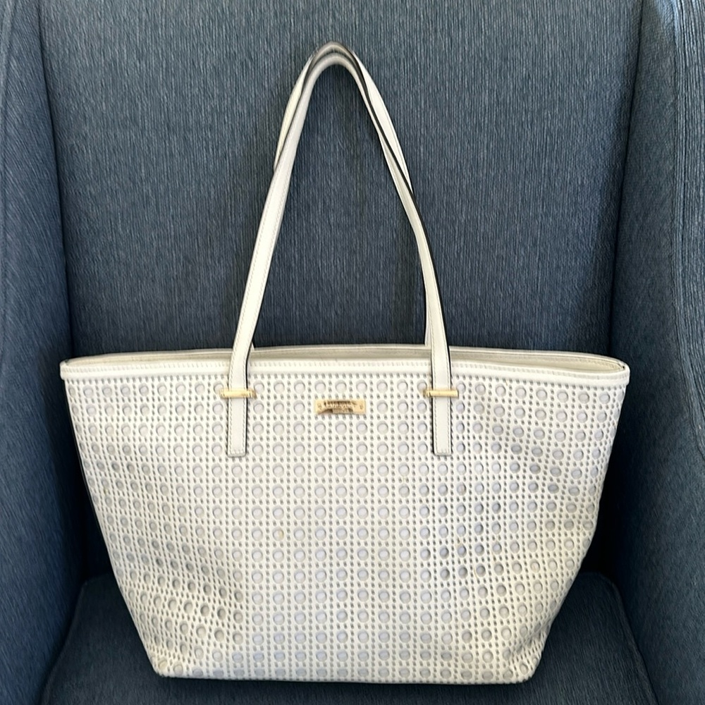 White Kate Spade purse